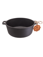 T403 Кастрюля чугунная литая 5л, 260*120