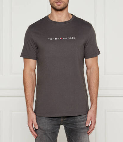 Футболка Tommy Hilfiger - графитовый(UM0UM03344)
