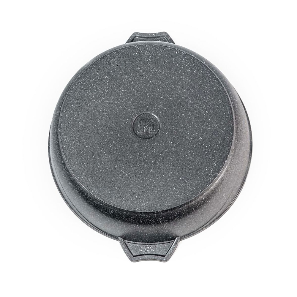 Жаровня алюминий, 28 см, антиприг, Мечта, Гранит, 34701, с крыш