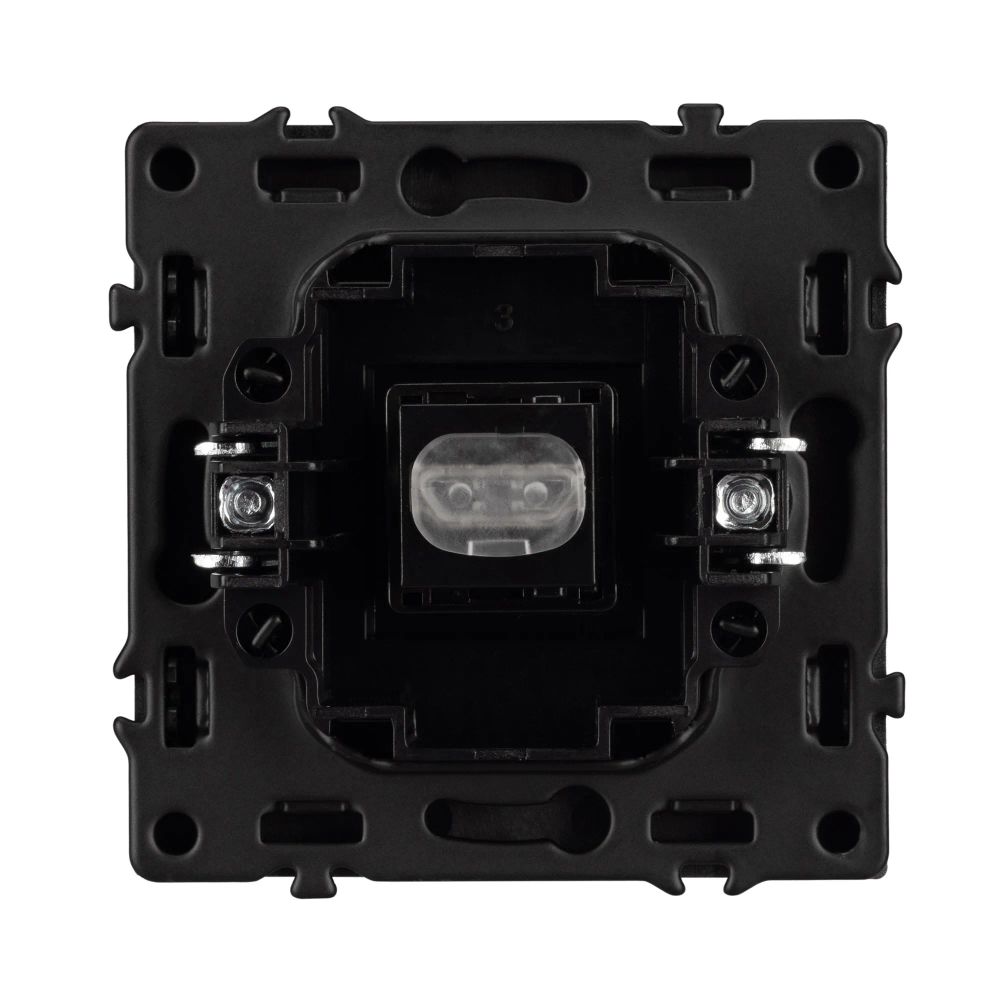 Механизм HDMI розетки SCT-NOBE-MHD1-SFPL-GR (Arlight, Серый базальт) 061844