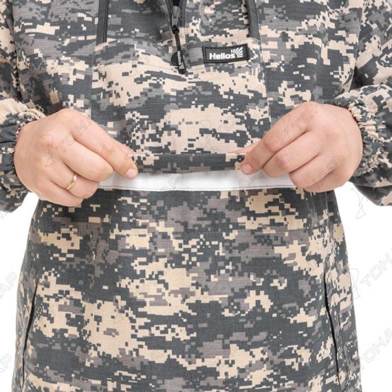 Костюм летний противоэнцефалитный СТОП-КЛЕЩ Т/С, цв.Gray Digital р.64-66/182 Helios