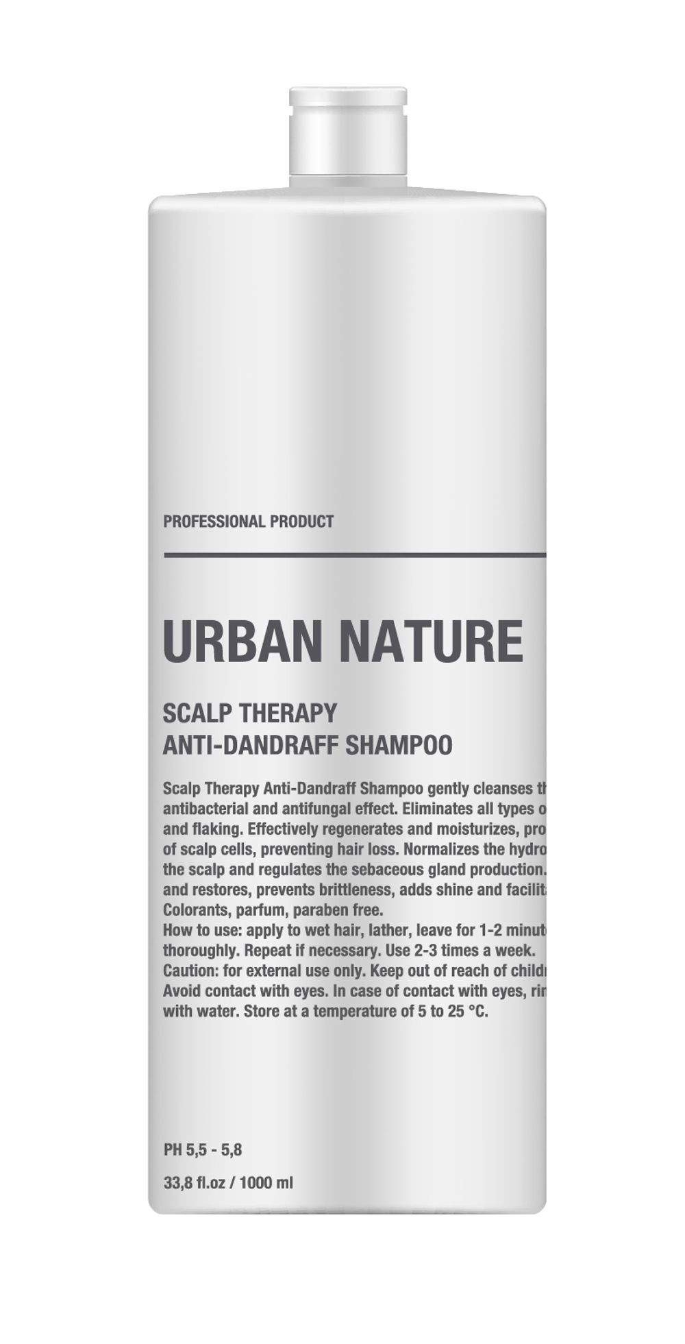 ШАМПУНЬ ПРОТИВ ПЕРХОТИ URBAN NATURE