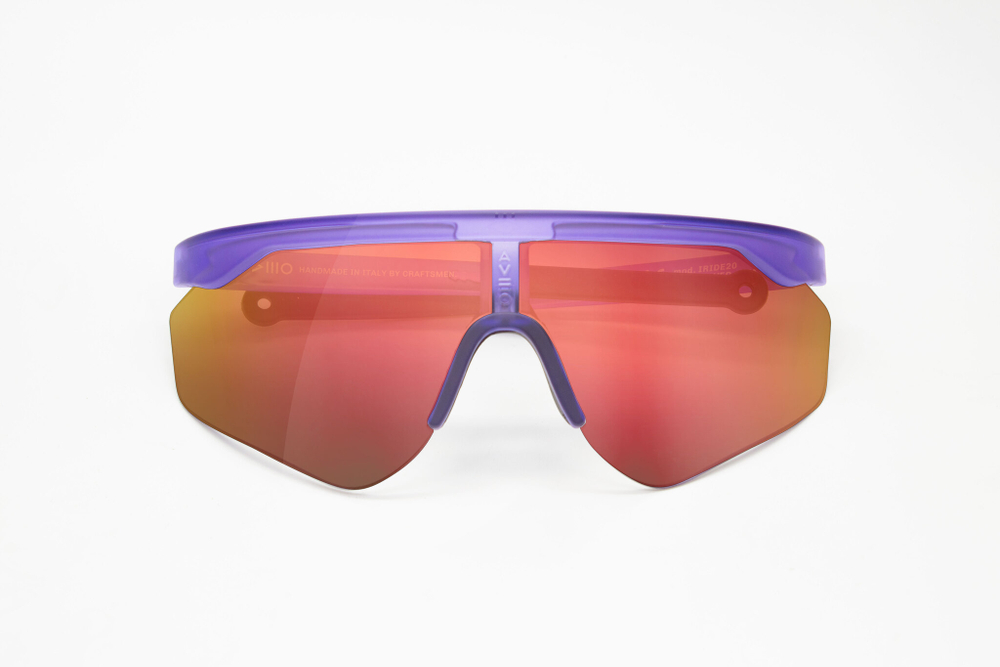 Спортивные очки AVEO Iride DUO / Fade Purple / Red Mirror Lens