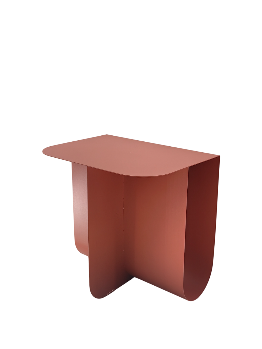 Журнальный столик Laure металл красный