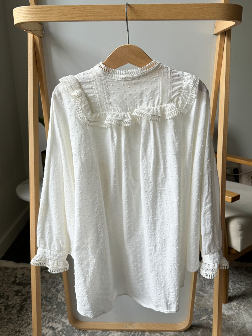 Хлопковая блузка H&M, 110-116