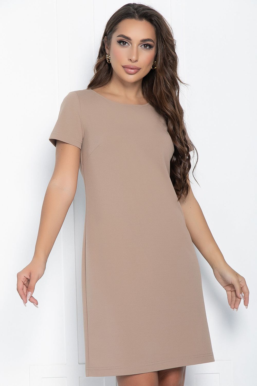 Платье Просто и со вкусом (капучино) П11051 LT Collection