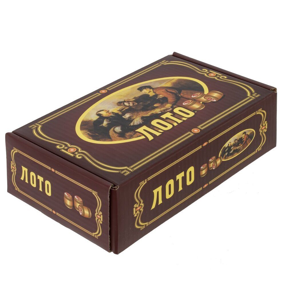 GAEM Игра настольная "Лото", L19 W11 H6 см