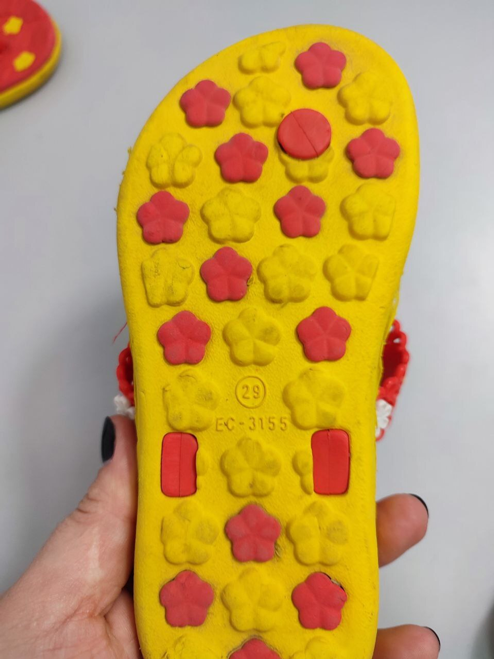 Сандалии резиновые 29 размер