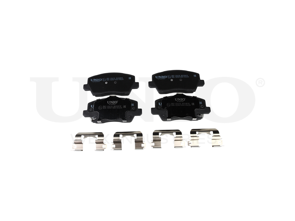 Колодки тормозные диск. передние UNIO BRP-20476
