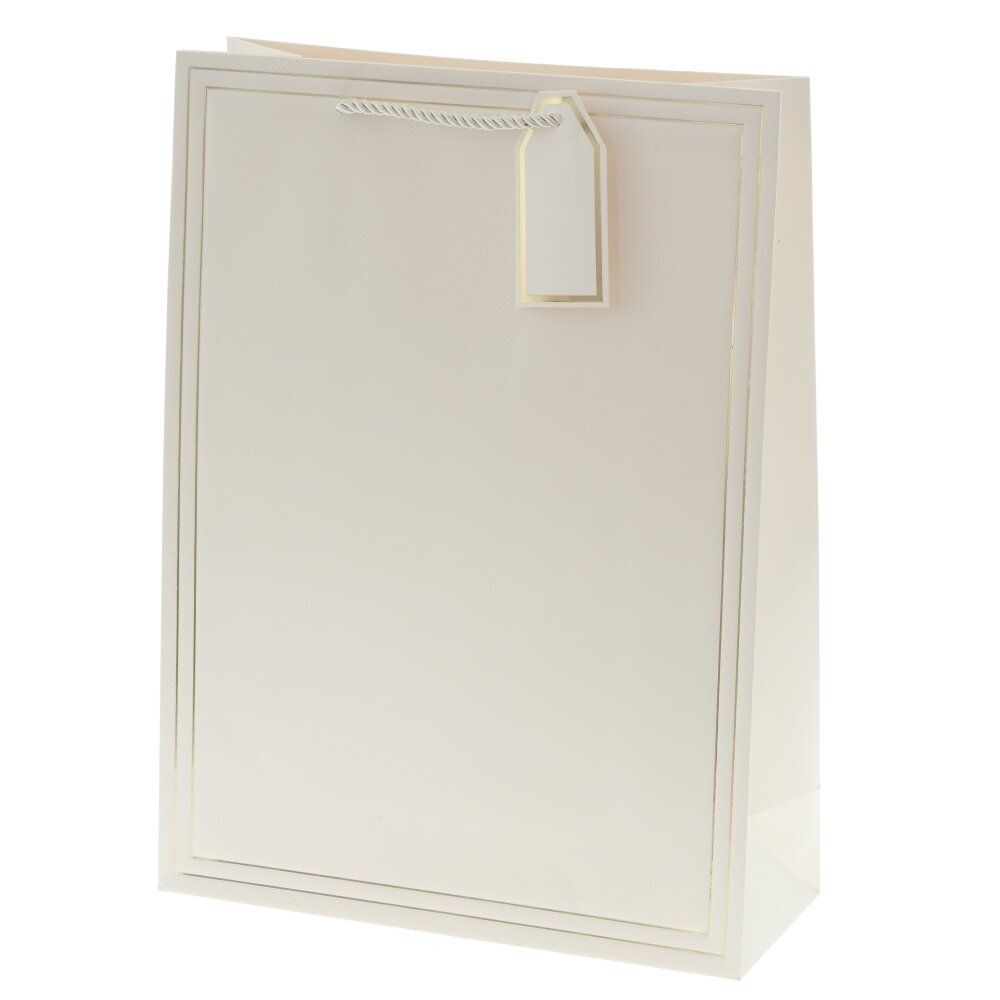 GAEM Пакет подарочный L (бумага 210г/м2, блок 12шт), L31 W12 H42 см, 10в.