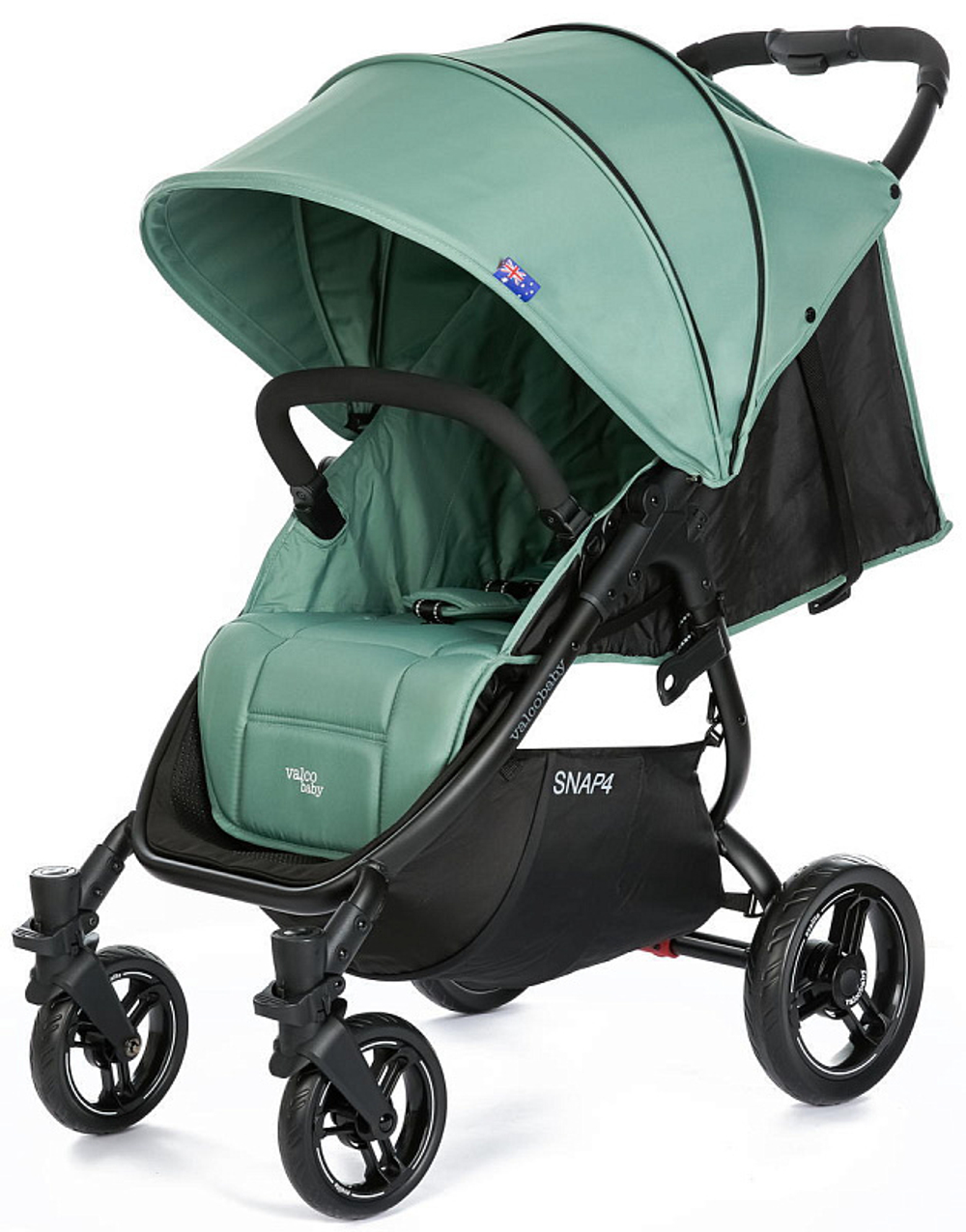 Прогулочная коляска Valco baby Snap 4 с накидкой на ножки Flatt Matt / Slate Blue