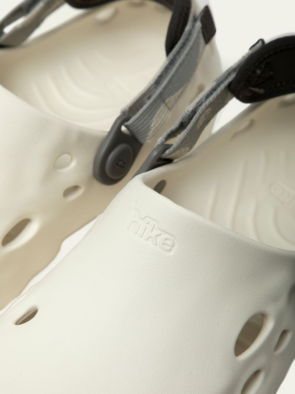 Клоги Hike SS25 Bone White