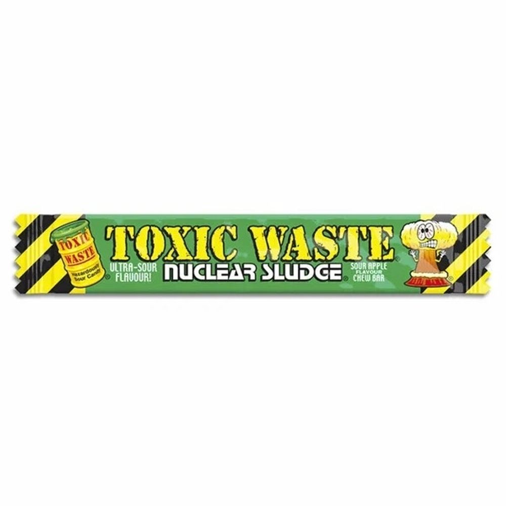 Жевательная конфета Toxic Waste Sour Apple (Яблоко) 20 гр