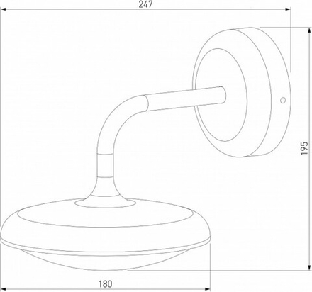 Светильник на штанге Elektrostandard Portal a063025