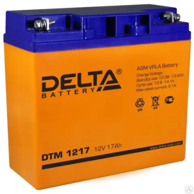 Аккумуляторная батарея DELTA BATTERY DTМ 1217