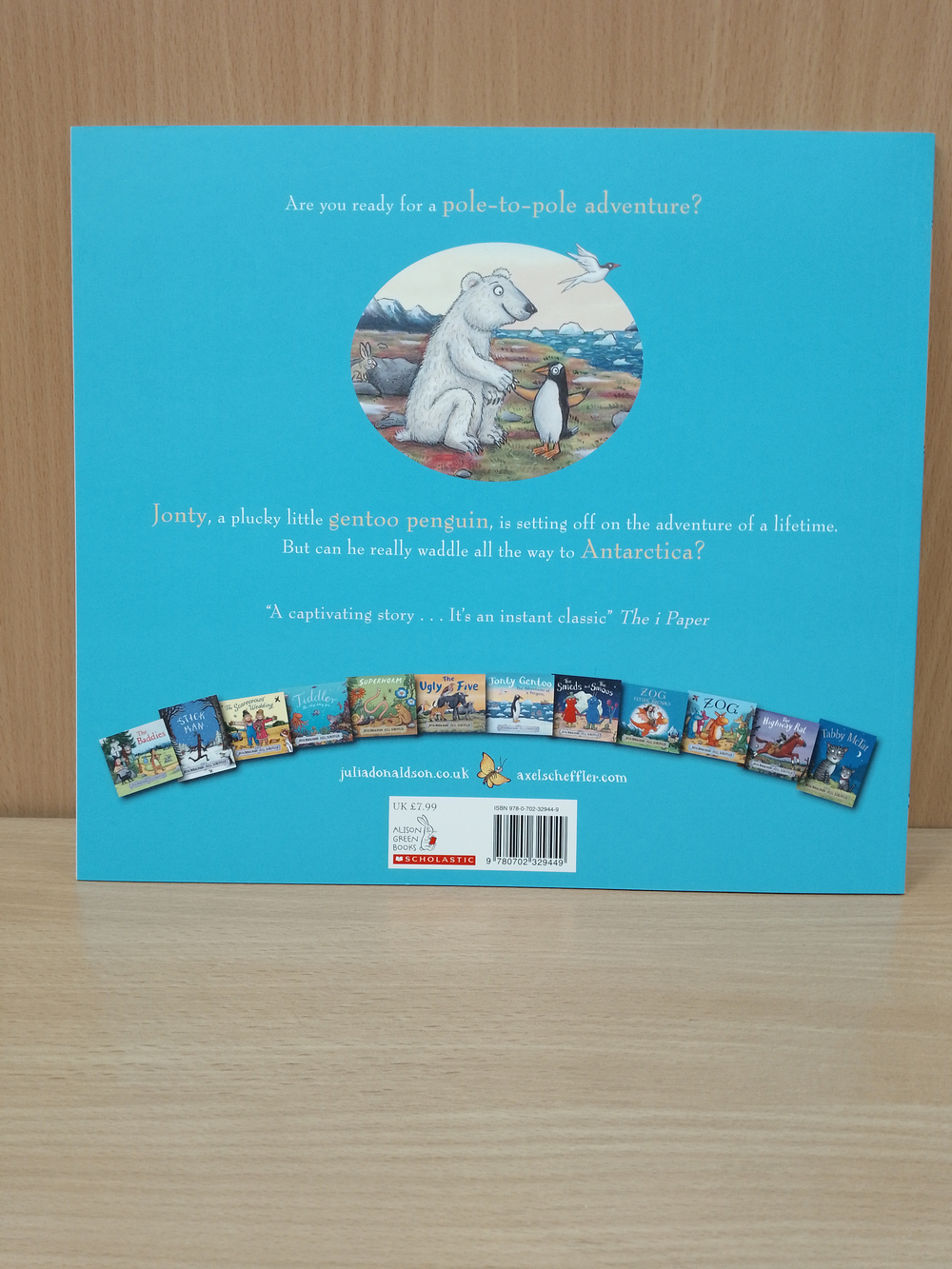 Jonty Gentoo - The Adventures of a Penguin (Julia Donaldson)