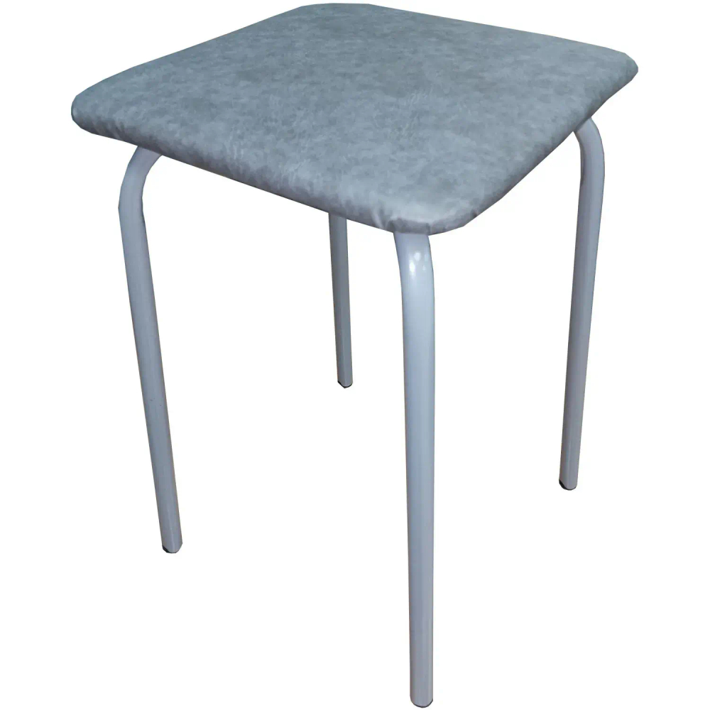 Табурет квадратный STRONG (титан-серый) 141415