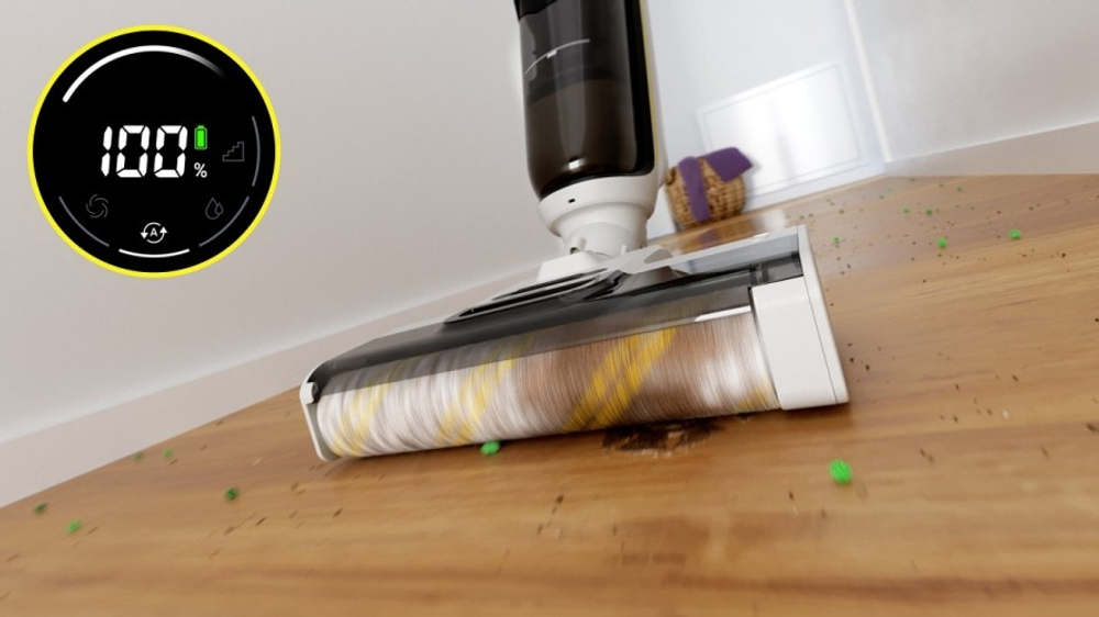 Пылесос аккумуляторный KARCHER FCV 4 моющий 1.056-131.0