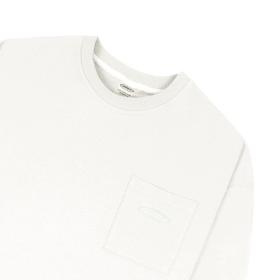 Лонгслив UNIFORM Relaxed Pocket молочный