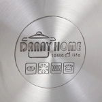 Набор посуды из нержавеющей стали EMMA 3 предмета (3 кастрюли 1,9л, 3,6л, 6,1л), DH12-3