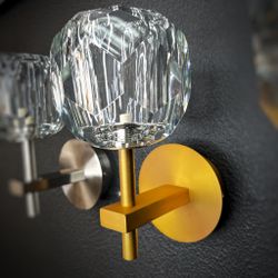 Бра Boule De Cristal Single Sconce Brass By Imperiumloft