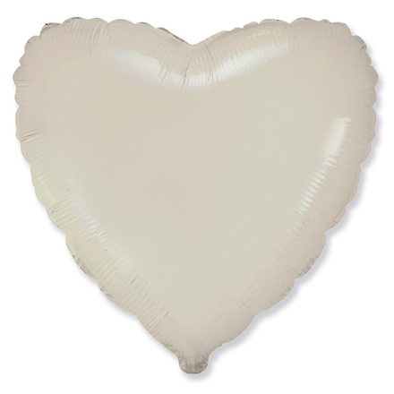 Сердце кремовый Fm