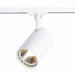 ST351.536.30.24 Св-к трек. Белый LED 1*30W 3000K 2 700Lm Ra?80 24° IP20 L139xW89xH194 100-240V БЭЙС
