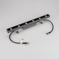 Линейный прожектор AR-LINE-500-6W Warm3000 (GR, 30 deg, 230V) (Arlight, IP65 Металл, 3 года) 037364(1)