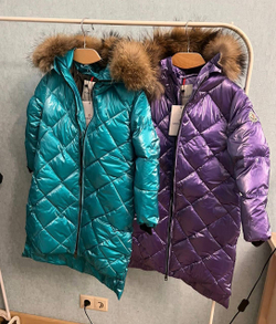 Детское пальто на пуху Moncler Coat