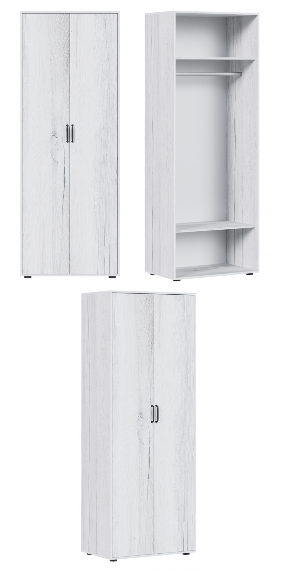 Шкаф плательный Монреаль Дуб Канадский