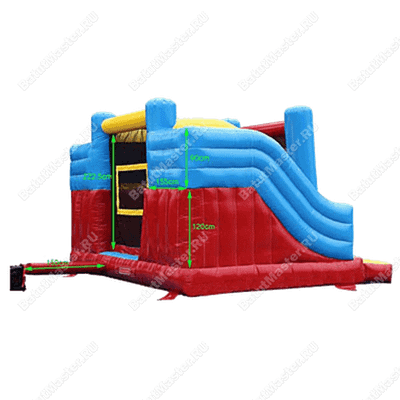 Коммерческий надувной батут "Двойной эффект-1"