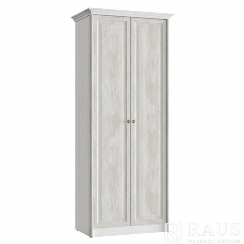 МП Яна ЯН-01 шкаф 2ств. для одежды (Орех Мальта/Орех Мальта) Раус