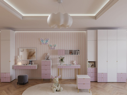 Антресоль для шкафа Спарут, белая 79-676.1