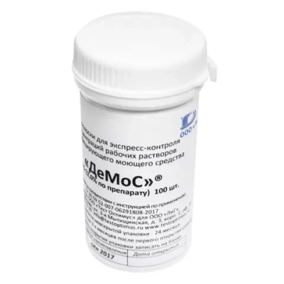 Демос тест-полоски 100 шт