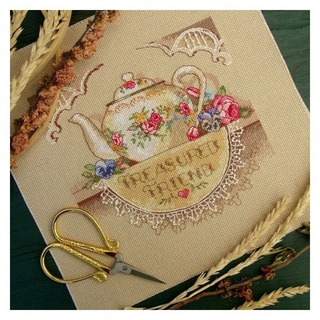 "Чайник другу"-53966 вышивка