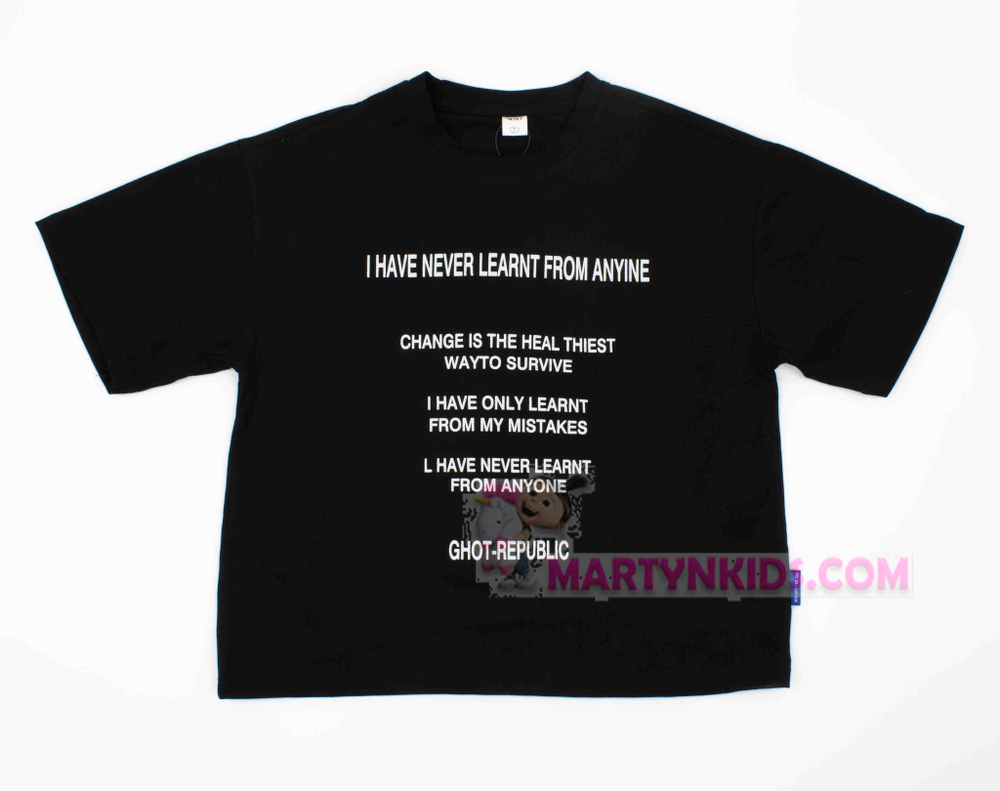 кроп-топ футболка Надпись 4518