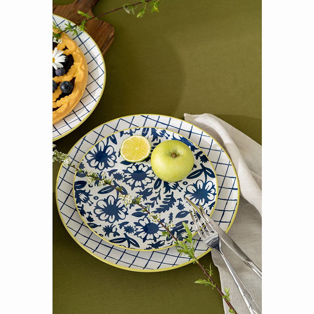 Набор тарелок bright traditions, D21,5 см, 2 шт.