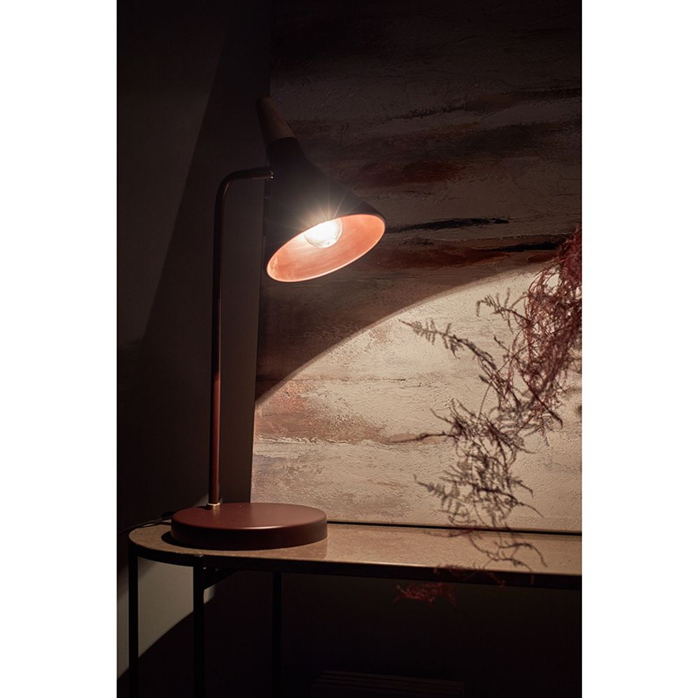 Лампа настольная Thor, Ø21х58 см, сливовая