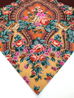 Павловопосадский платок Финифть 341-16