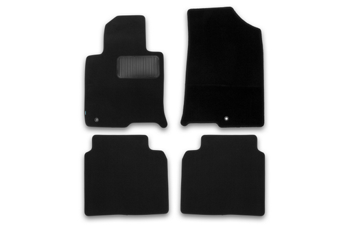 Коврики в салон для KIA Optima (IV), 2015-2018, седан, 5 шт. (текстиль) арт.KLEVER03255322110KH