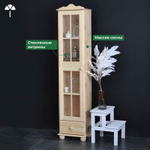 Шкаф витрина Бритта однодверный лак