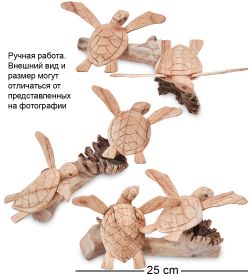 Decor and Gift 50-018 Статуэтка «Морские черепахи»