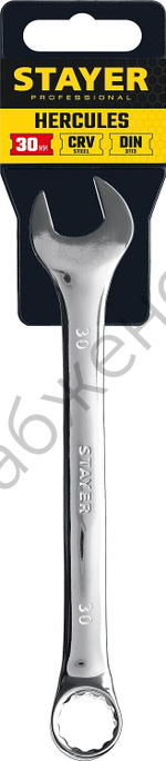 STAYER HERCULES, 30 мм, комбинированный гаечный ключ, Professional (27081-30)