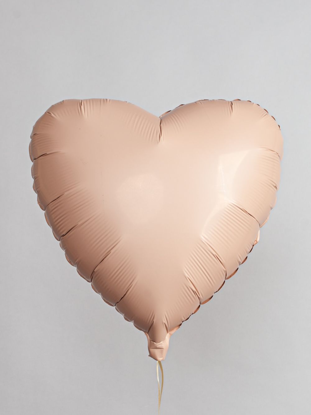 FШар (18''/46 см) Сердце, Винтажная роза, Матовый (БГ-17)  Изображение2