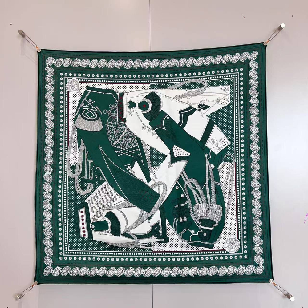 Платок Hermes 90х90 см, арт. 476815175