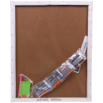 Алмазная мозаика на подрамнике с полным заполнением «МИР ЯРКИХ КРАСОК», сова, 40*50см