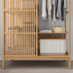 Ящик для одежды - NORDKISA IKEA/НОРДКИСА ИКЕА, 47х120х186 см, свело-коричневый