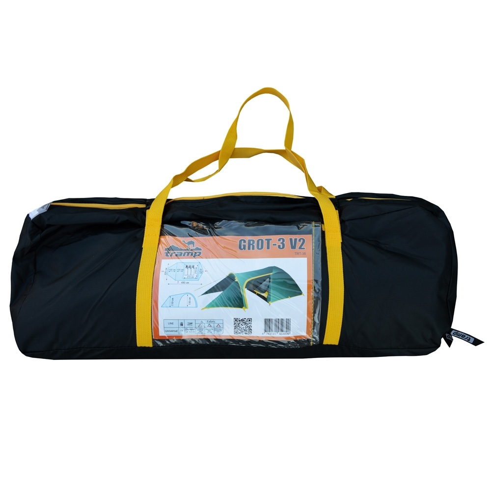 Tramp палатка Grot 3 (V2) (зеленый)