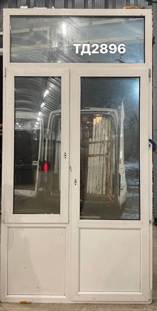 Дверь Пластиковая Б/У 273(в) х 141(ш) (Балконный блок)