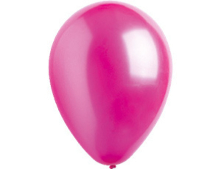 Э 12"/30 см, Металлик, Ярко-Розовый (Hot Pink 453), 50 шт.